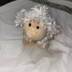 Webkinz Plush Lamb Toy - Tan and White